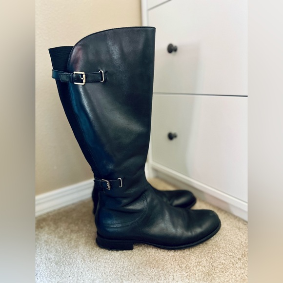 Naturalizer Black Knee High Boots - Picture 2 of 8